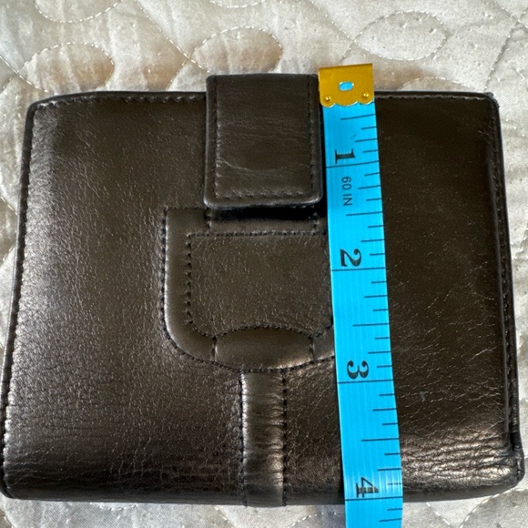 GUCCI RARE Authentic Bifold Black Horse Bit Stitch Leather Wallet W/COA - Picture 16 of 16